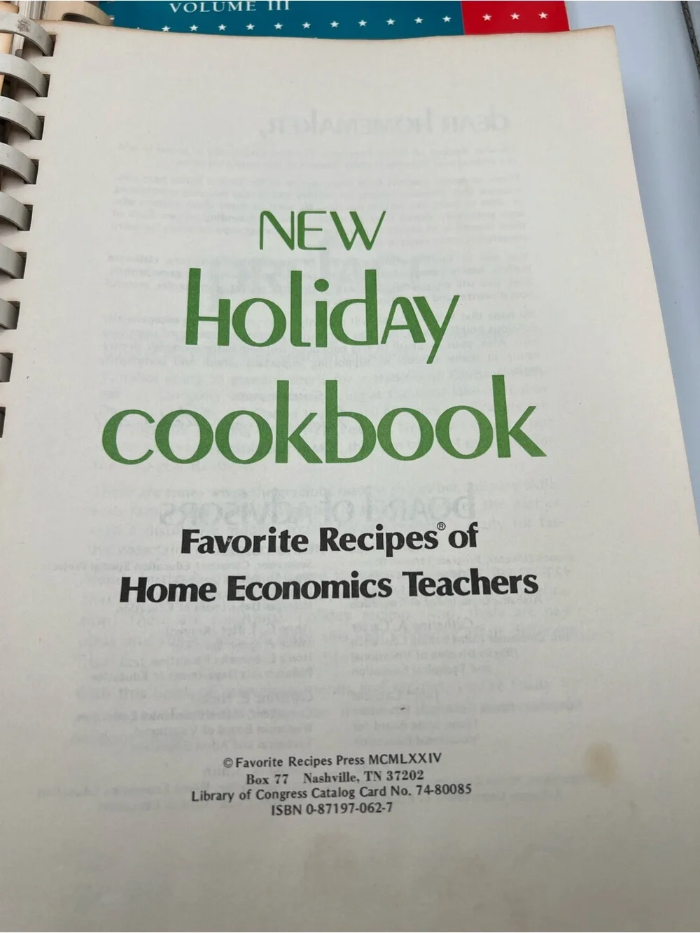 Eclectic Lot Of 6 Vintage Cookbooks Tennessee Texas Church Farm Holiday